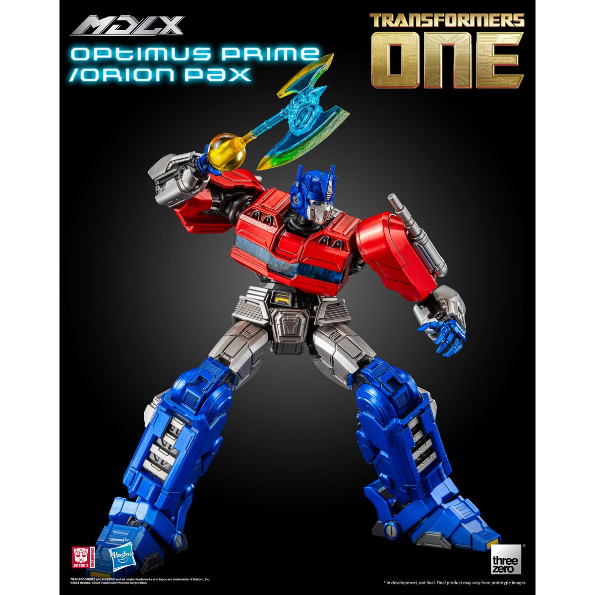 Transformers One Optimus Prime/Orion Pax MDLX Action Figure