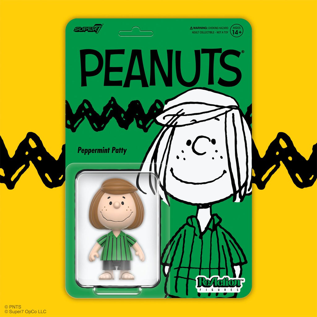Peanuts Peppermint Patty 3 3/4-Inch ReAction Figure