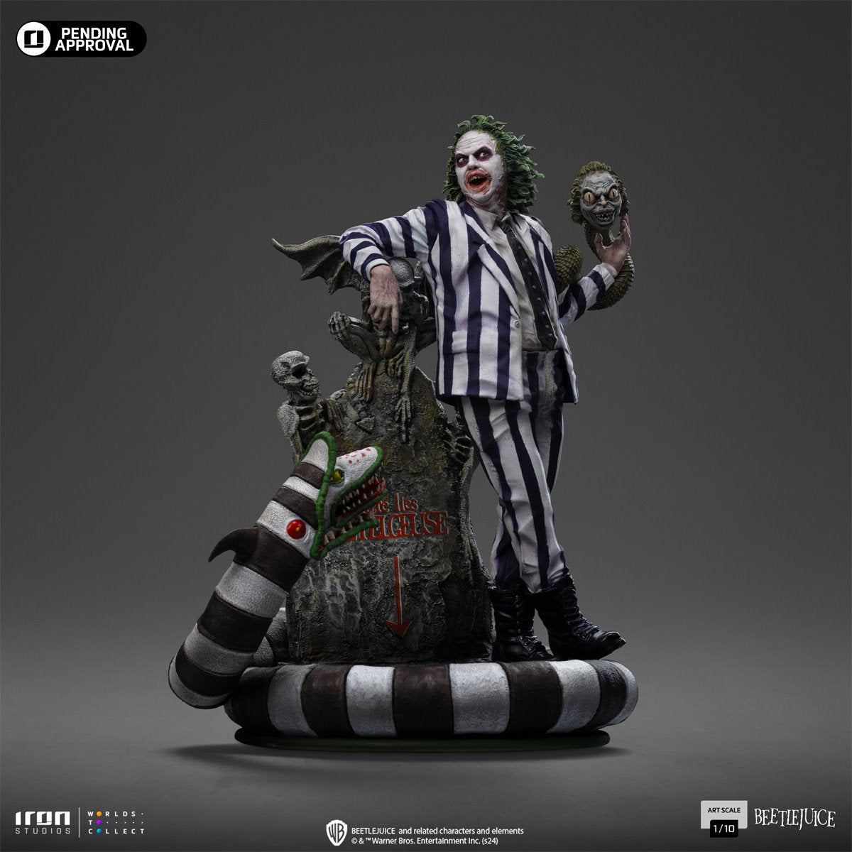 Beetlejuice 1:10 Art Scale Limited Edition Statue