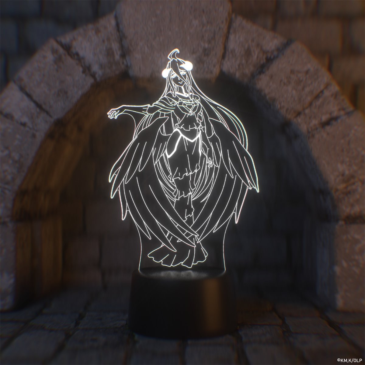 Overlord Albedo Otaku Lamp