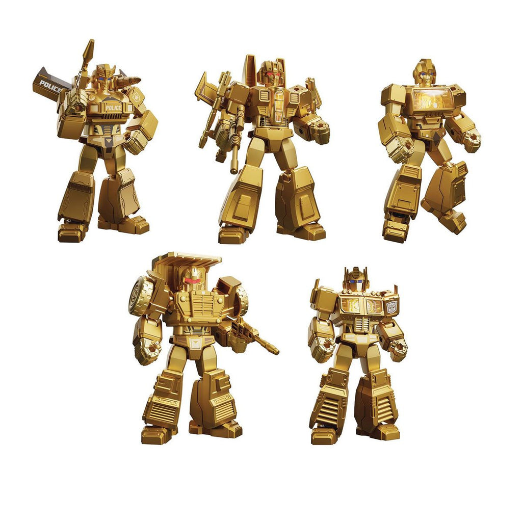 Transformers Gold Series Blokees Limited Edition Model Kit Box Set of 5