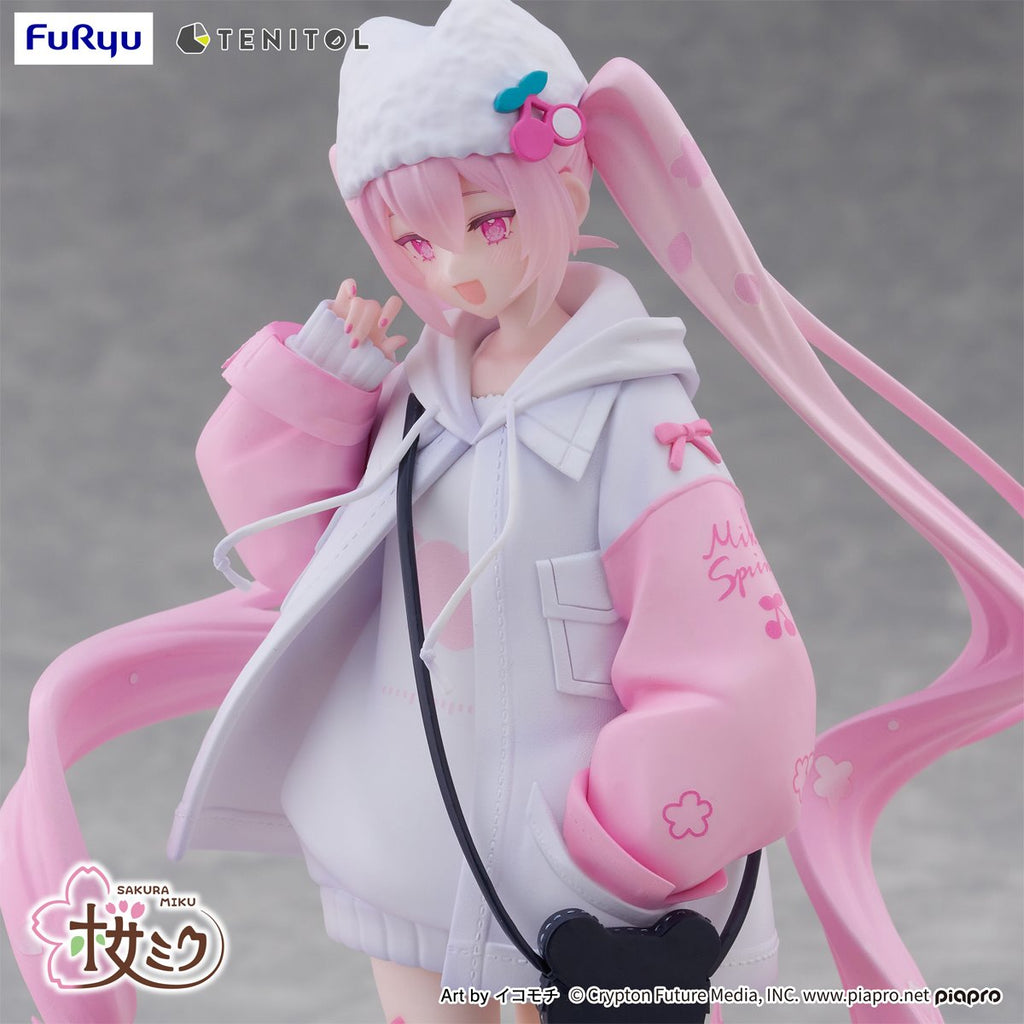 Vocaloid Miku Cool Style Tenitol Petit Statue