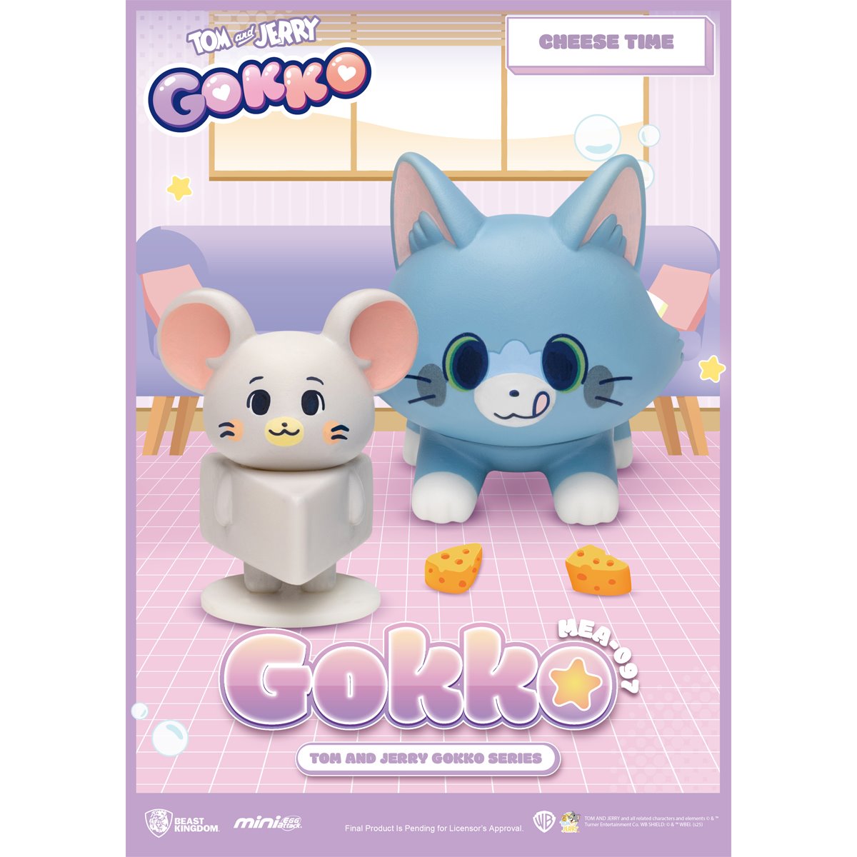 Tom and Jerry Gokko MEA-097 Mini-Figure Blind Box Case of 6