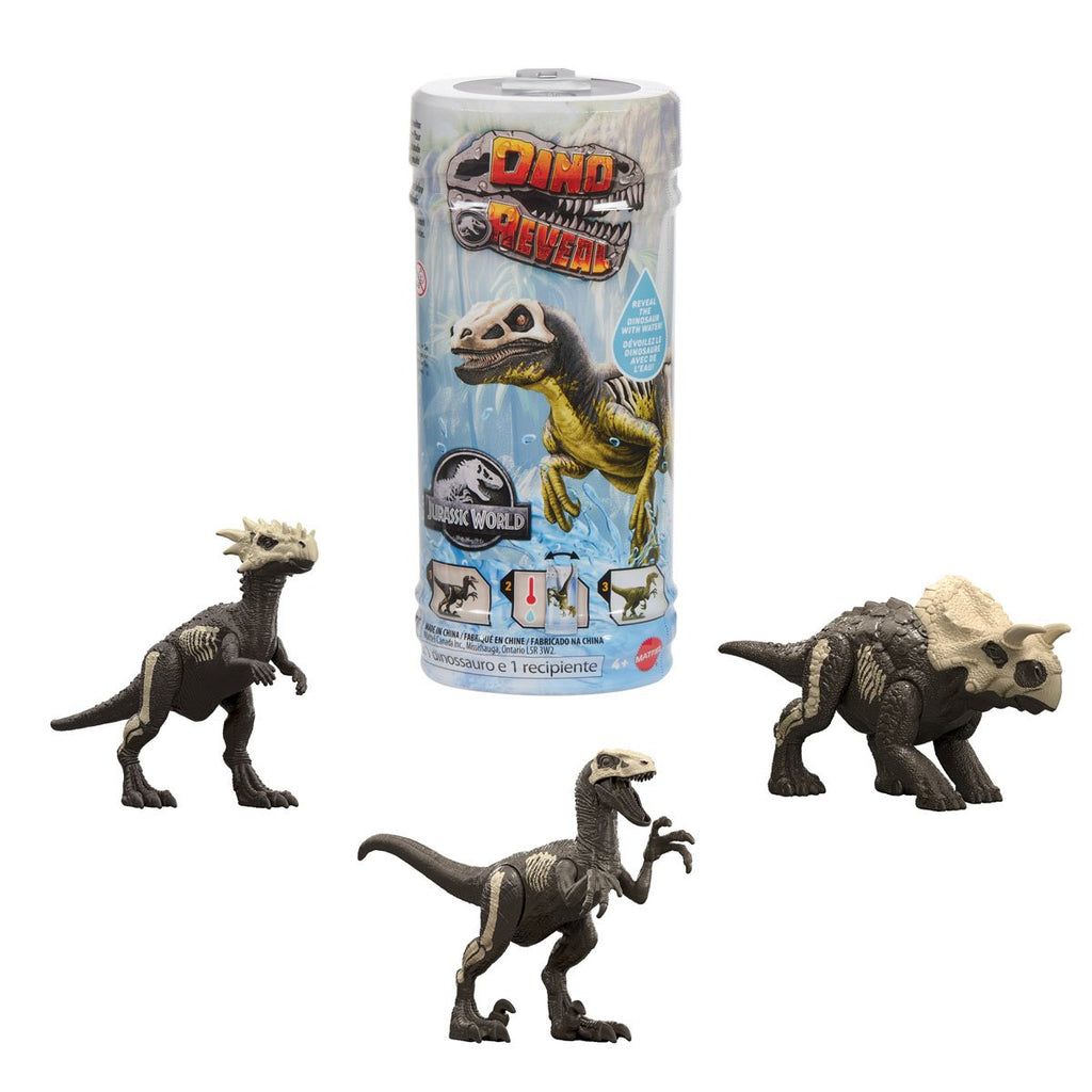 Jurassic World Surprise Reveal Dinosaur Case of 3