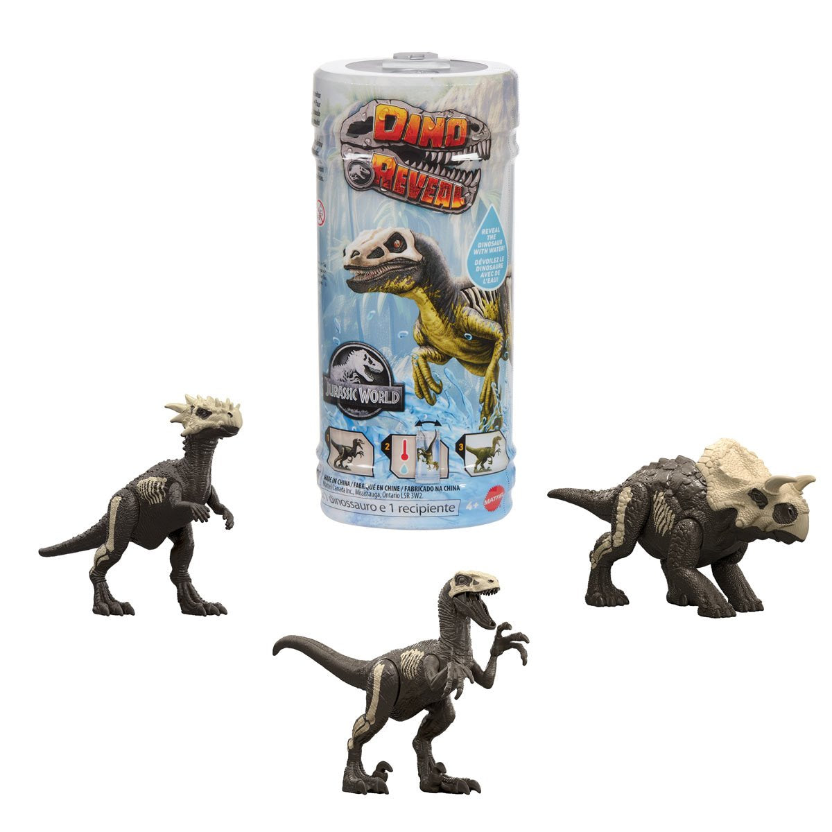 Jurassic World Surprise Reveal Dinosaur Case of 3