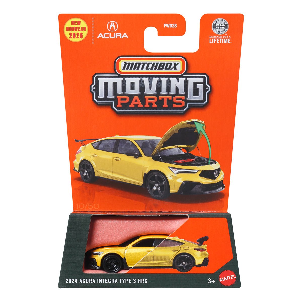 Matchbox Moving Parts 2026 Mix 4 Vehicles Case of 8