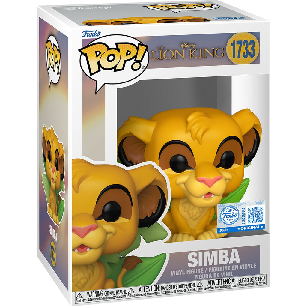 The Lion King Simba Funko Pop! Vinyl Figure #1733 - Specialty