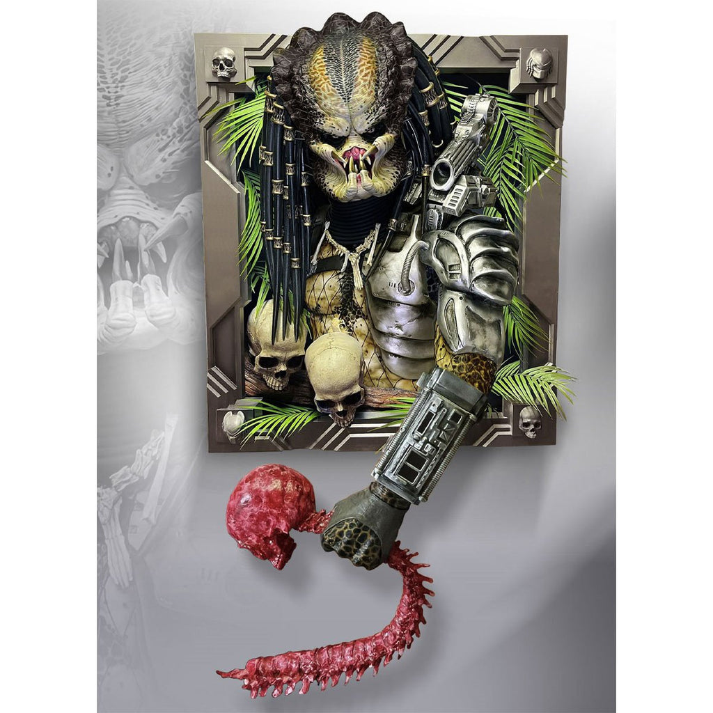 Predator 1:1 Scale Life-Size Wall Sculpture Mount