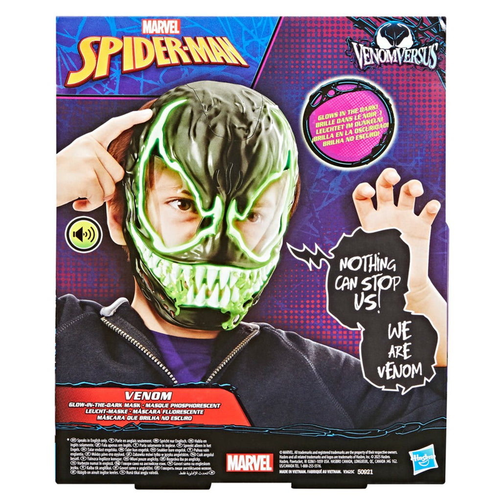 Spider-Man VenomVersus Venom Glow-In-The-Dark Mask