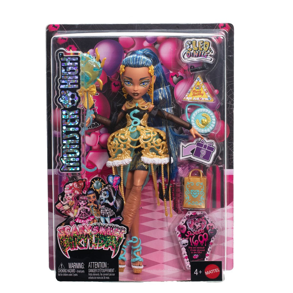 Monster High Cleo De Nile Scary Sweet Birthday Doll