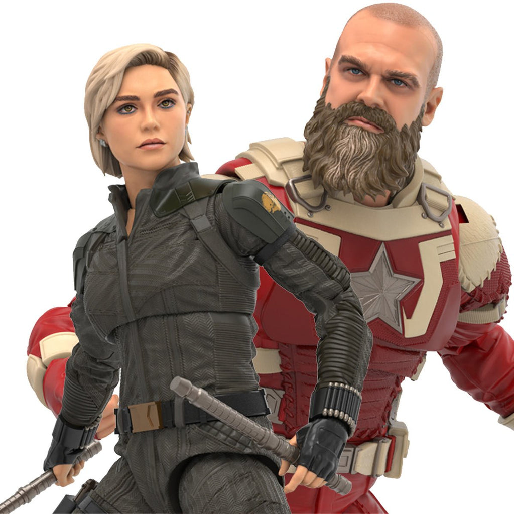 Thunderbolts Marvel Legends Yelena Belova and Red Guardian 6-Inch Action Figures 2-Pack