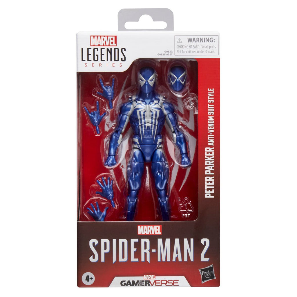 Spider-Man Marvel Legends Series Gamerverse 6-Inch Action Figure Wave 1 Case of 6