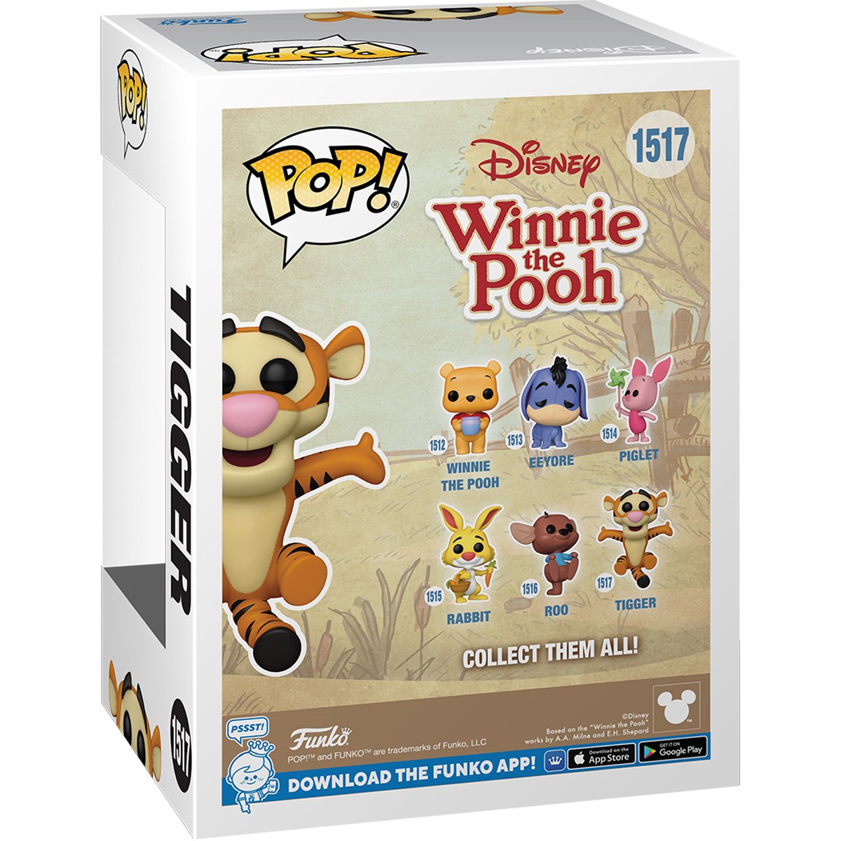 Winnie the Pooh Tigger Funko Pop! Vinyl Figure #1517