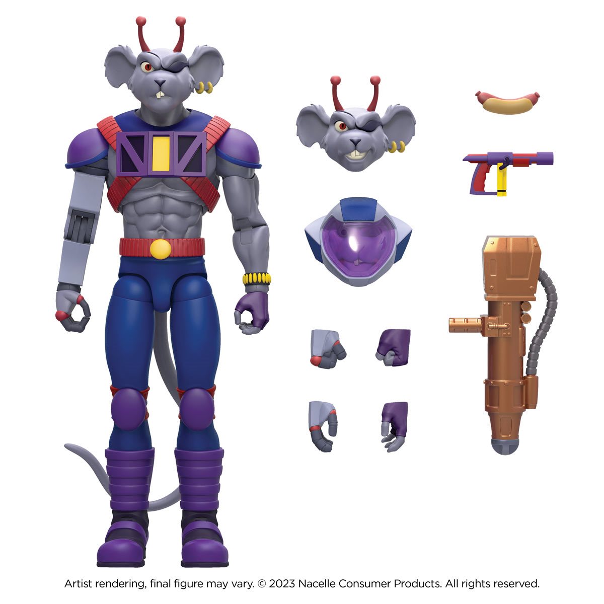 Biker Mice from Mars Modo 7-Inch Scale Action Figures