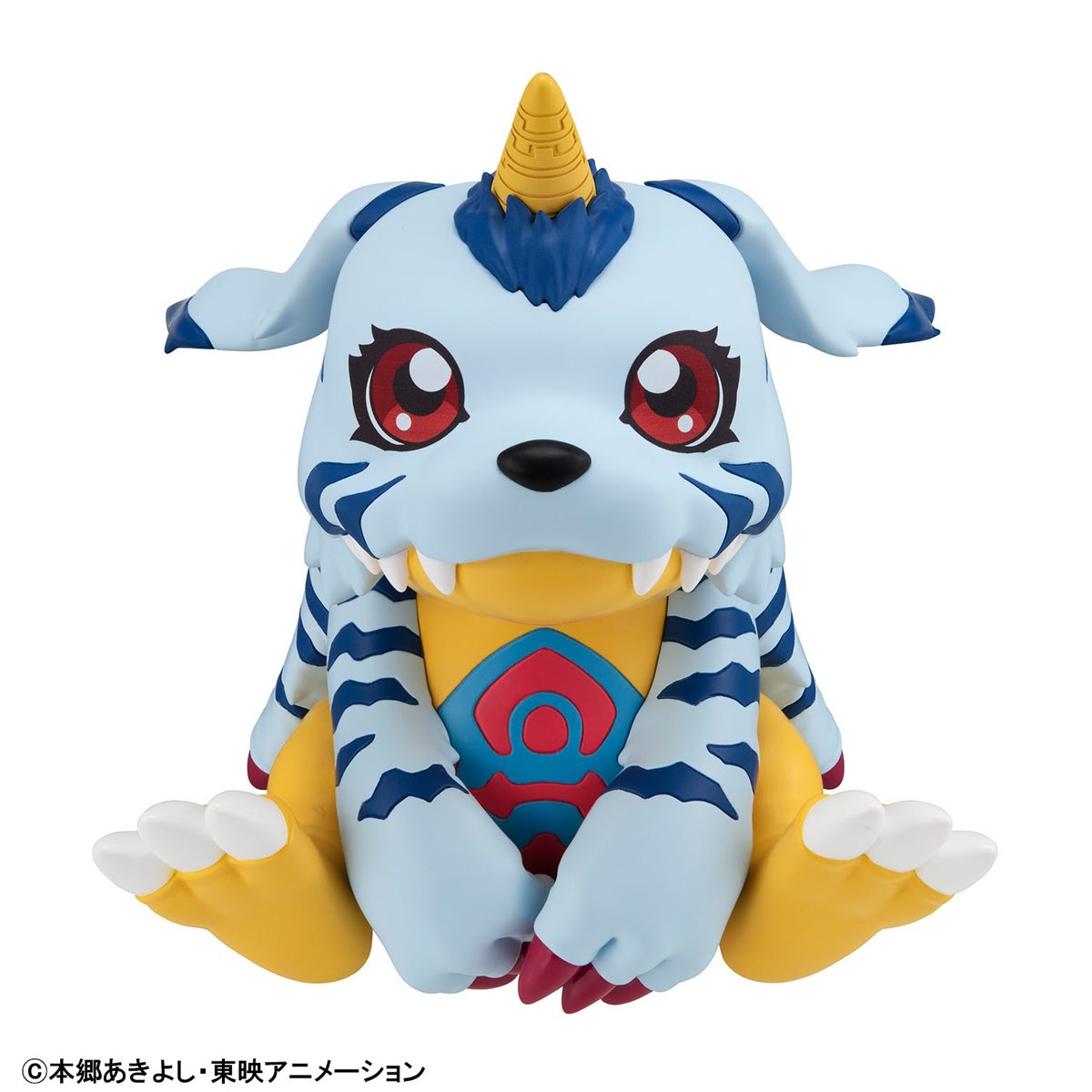 Digimon Adventure Gabumon Look Up Series Statue