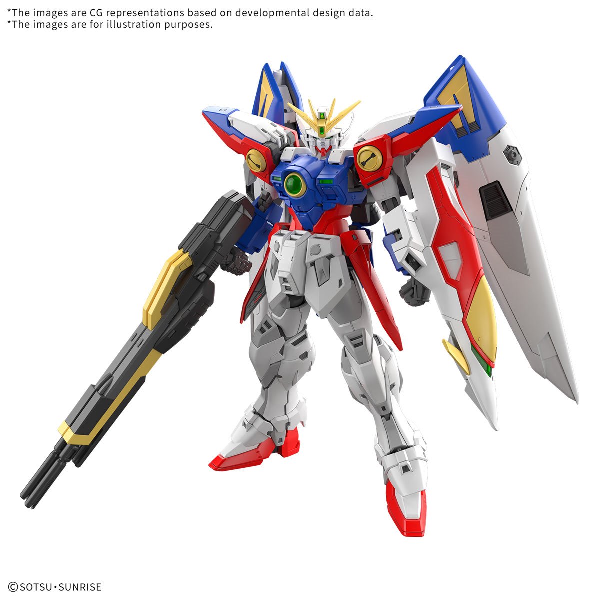 Mobile Suit Gundam Wing Gundam Wing Zero Real Grade 1:144 Scale Model Kit