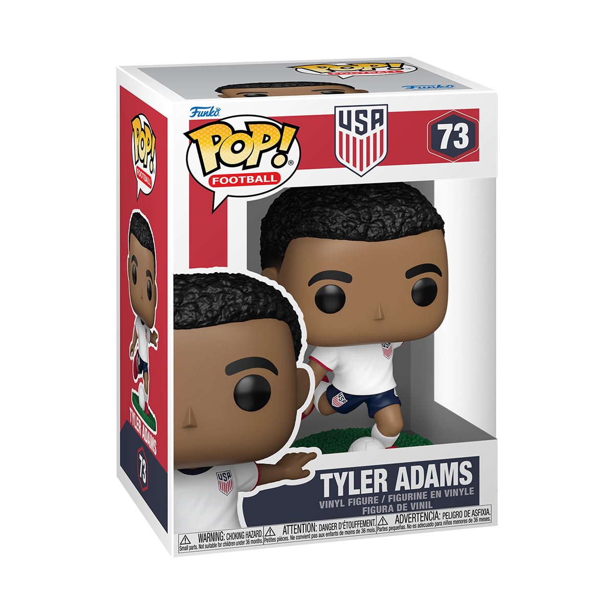 Football World Cup 2026 USA Tyler Adams Funko Pop! Vinyl Figure #73