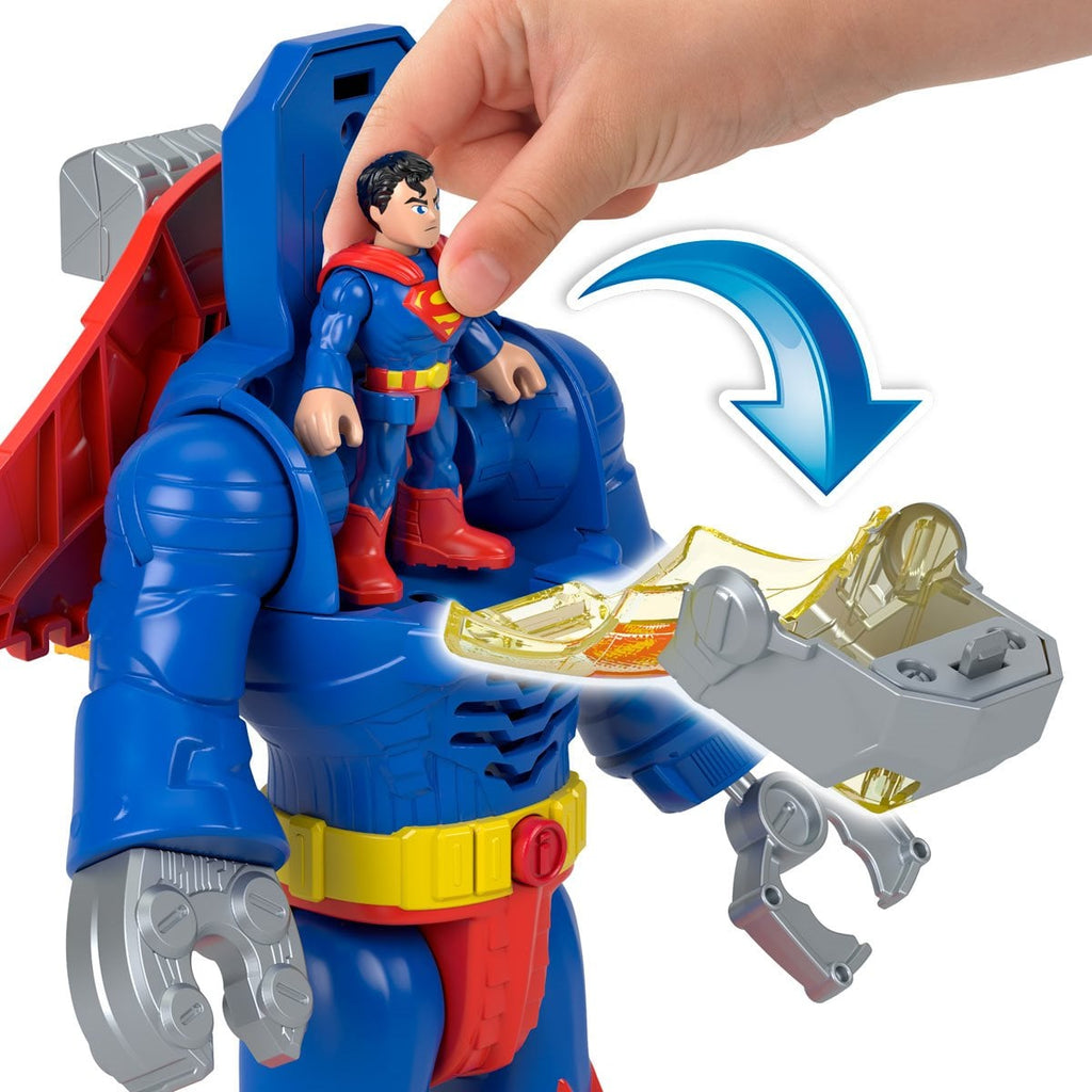 DC Super Friends Imaginext Superman Insider and Exo Suit Action Figure