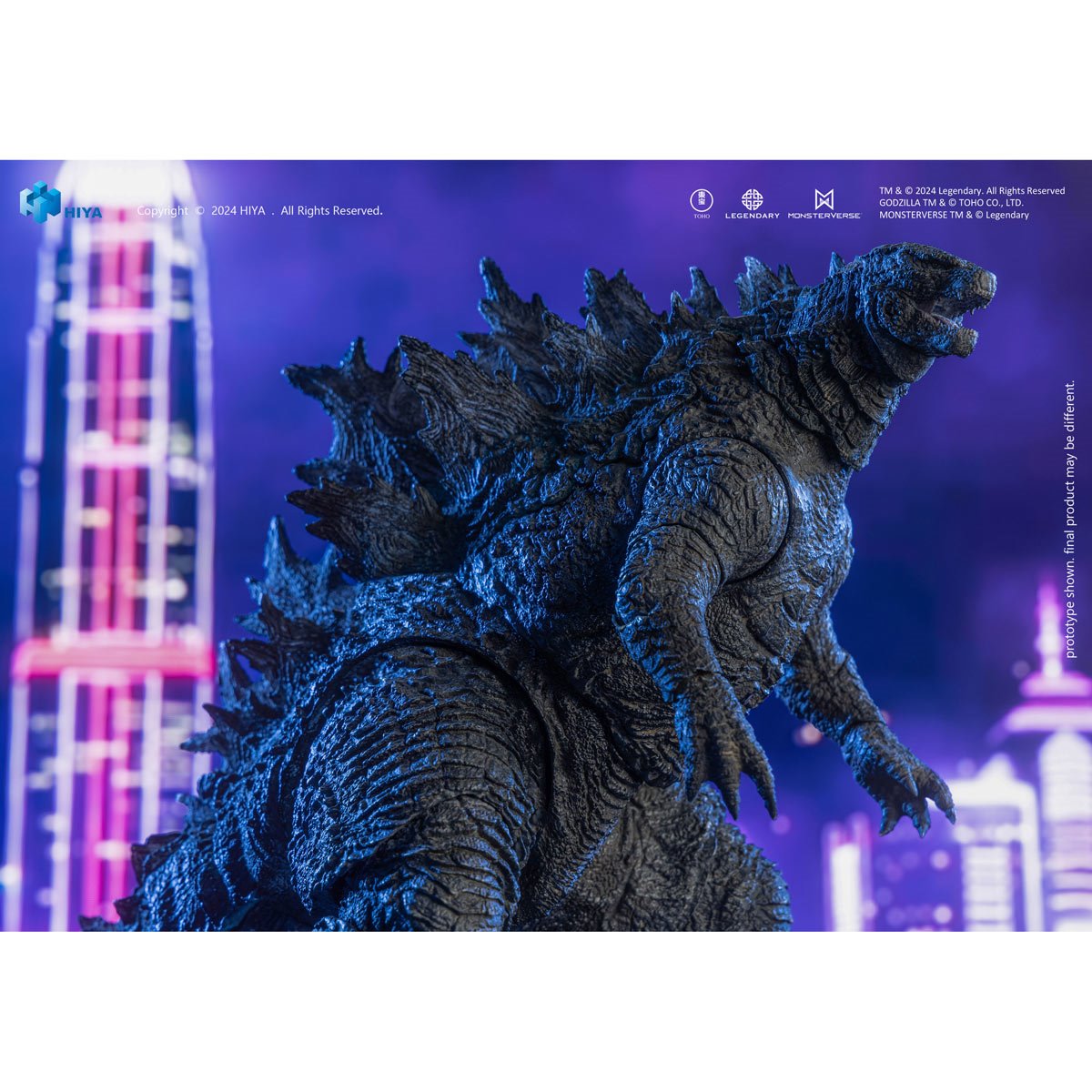 Godzilla vs. Kong 2021 Heat Ray Godzilla Exquisite Basic Series Light-Up Action Figure