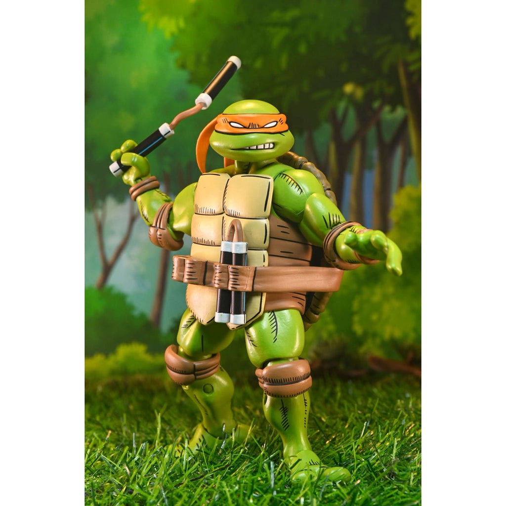 Teenage Mutant Ninja Turtles x Usagi Yojimbo Ultimate Michelangelo 7-Inch Scale Action Figure