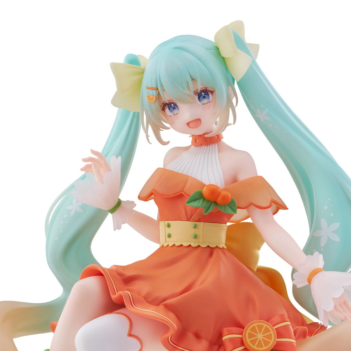 Vocaloid Hatsune Miku Citrus Version Noodle Stopper Statue