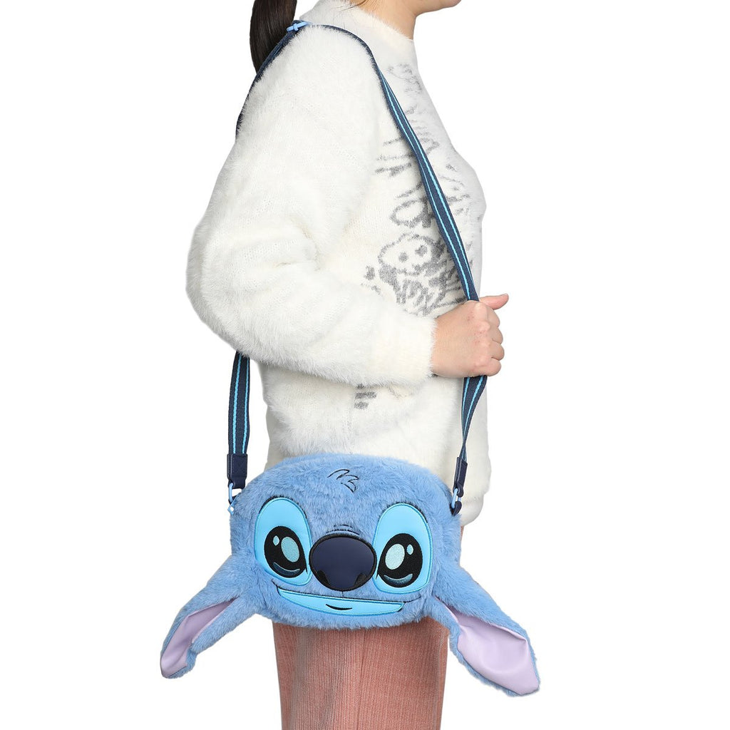 Lilo & Stitch Stitch Face Crossbody Bag