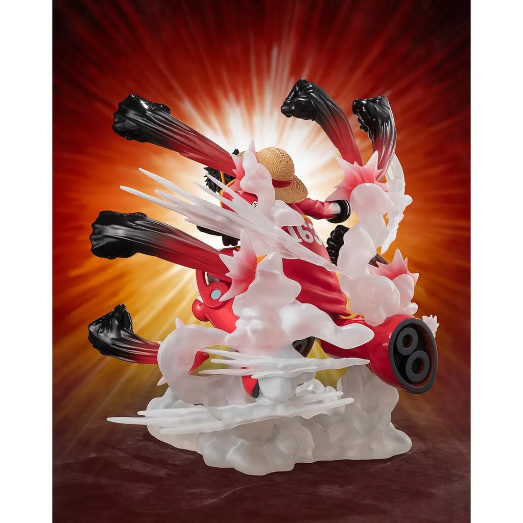 One Piece Monkey D. Luffy Gum-Gum Hawk Gatling FiguartsZERO Extra Battle Statue