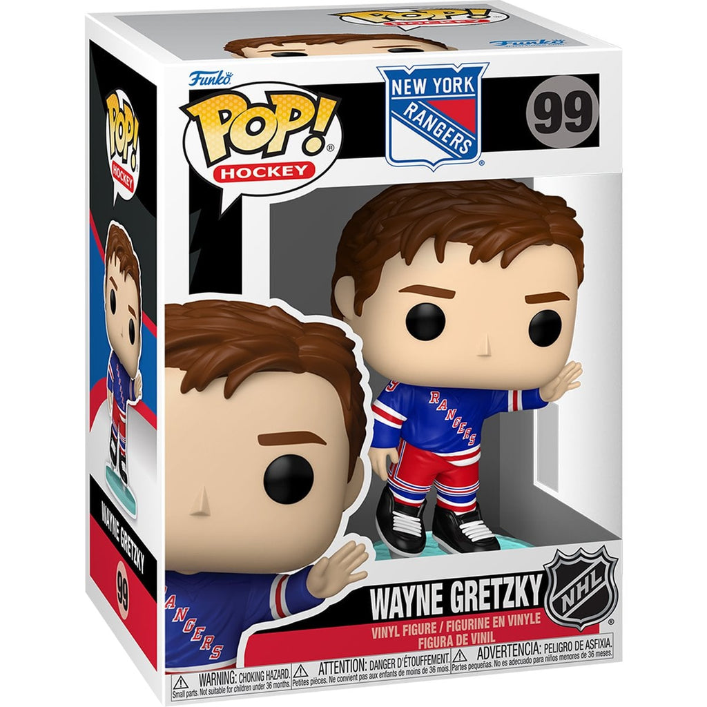 NHL Legends Wayne Gretzky New York Rangers Farewell Funko Pop! Vinyl Figure #99