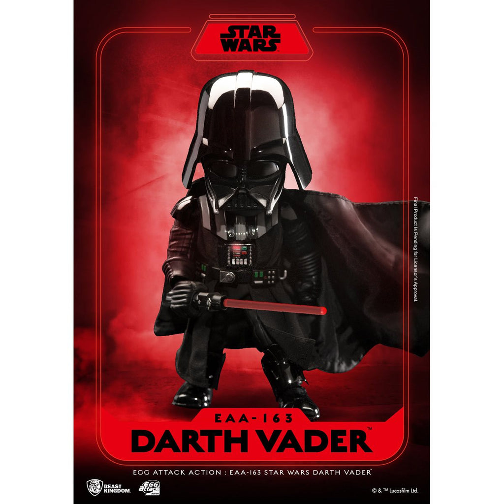 Star Wars Darth Vader EAA-163 Light-Up 6-Inch Action Figure with Sound