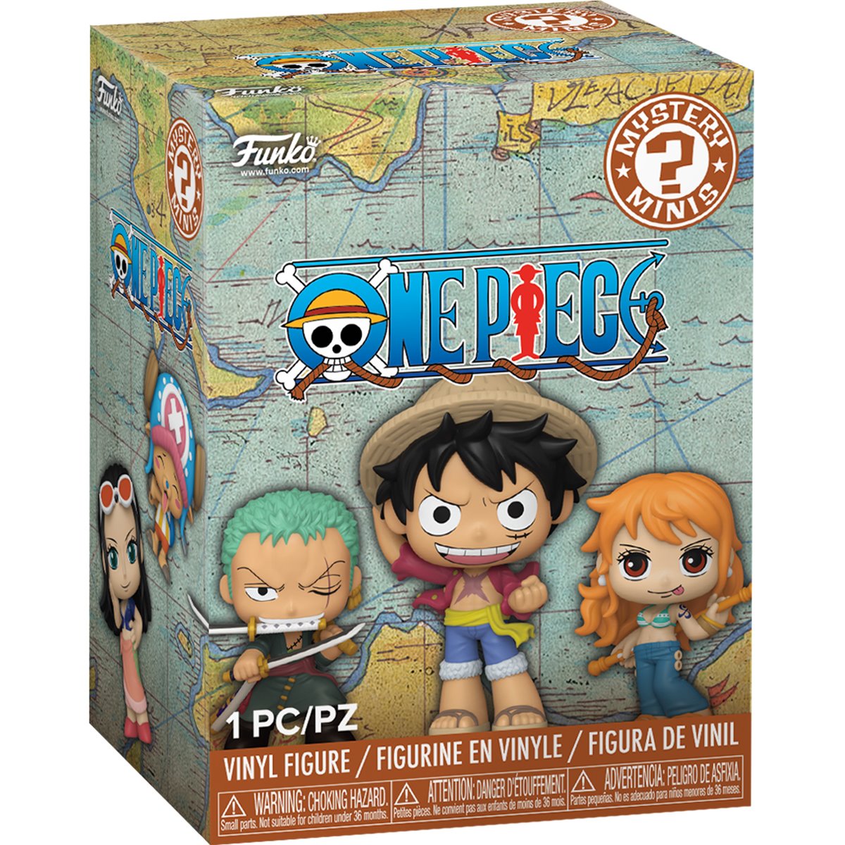 One Piece Fish Man Island Mystery Minis Mini-Figure - Random 4-Pack