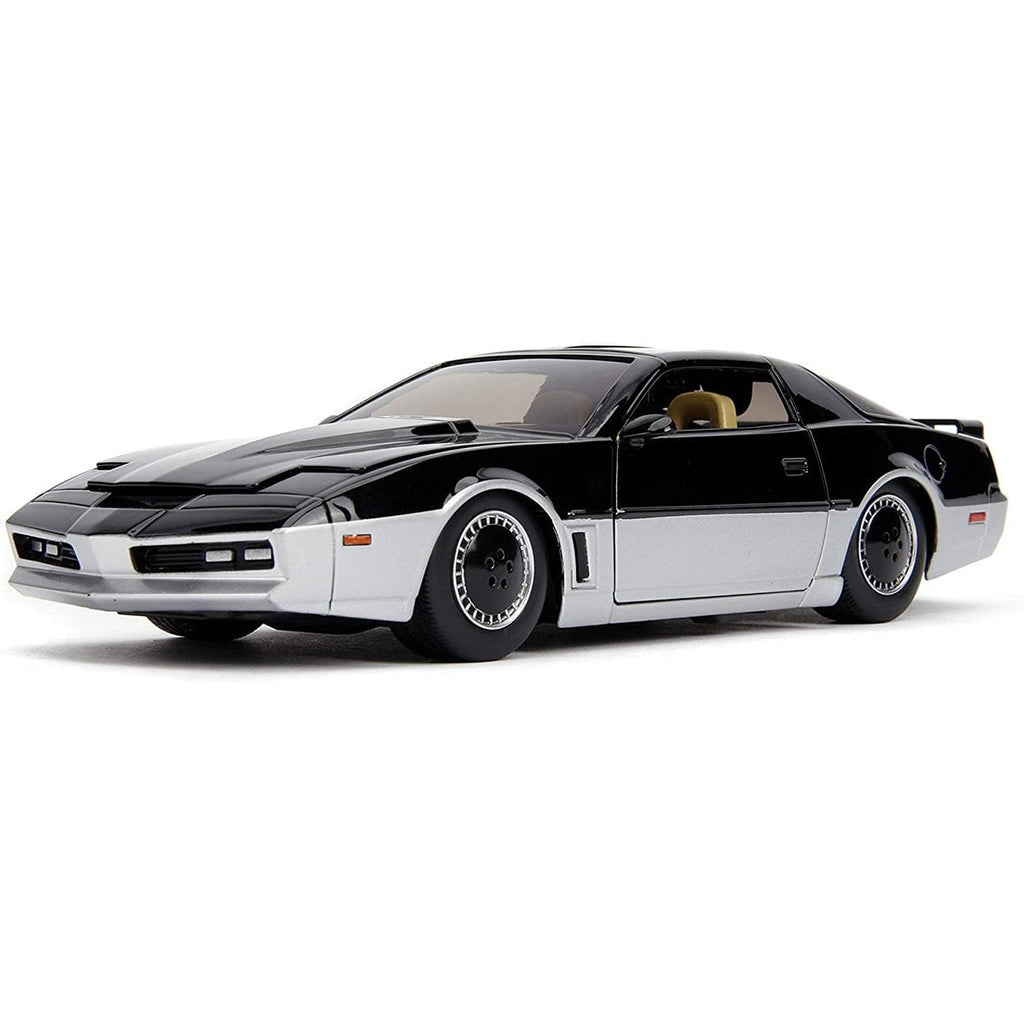 Hollywood Rides Knight Rider KARR 1982 Pontiac Trans Am 1:24 Scale Die-Cast Metal Vehicle with Lights