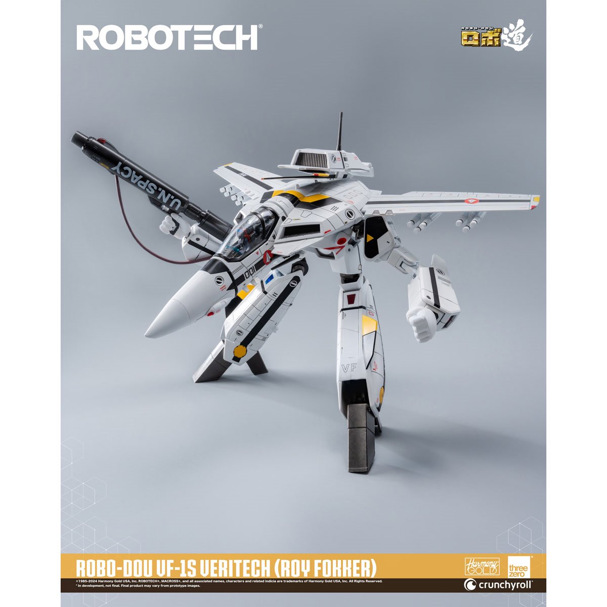 Robotech VF-1S Veritech Roy Fokker ROBO-DOU Action Figure