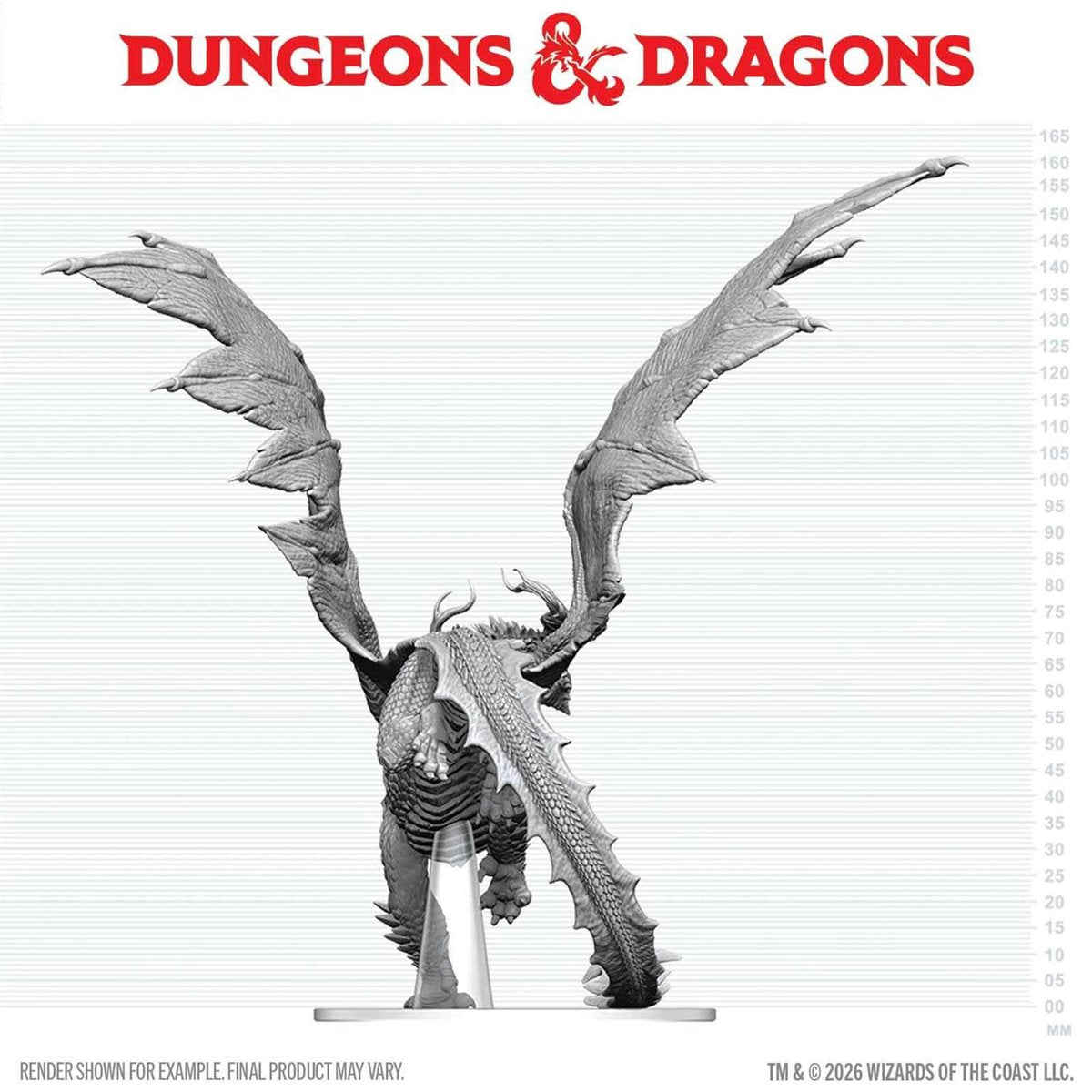 Dungeons & Dragons Nolzur's Marvelous Miniatures Adult Spirit Dragon Mini-Figure