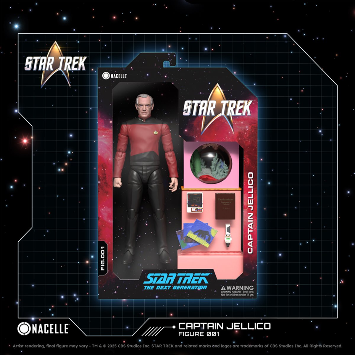 Star Trek: The Next Generation Captain Jellico Action Figure