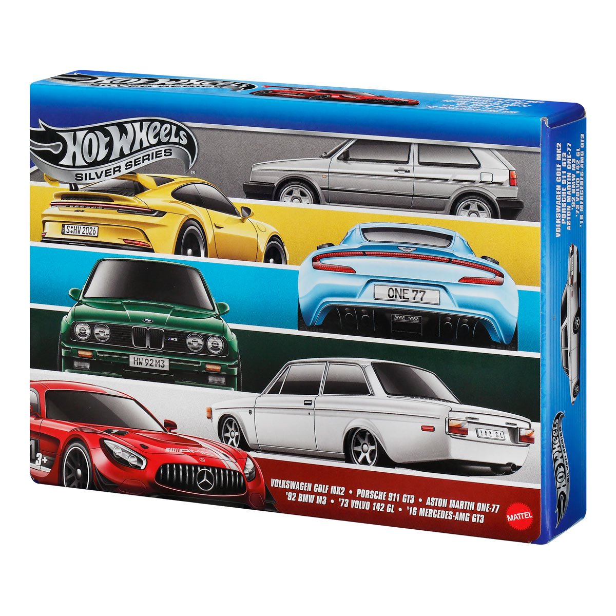 Hot Wheels Silver Series Euro Vehicle Multipack