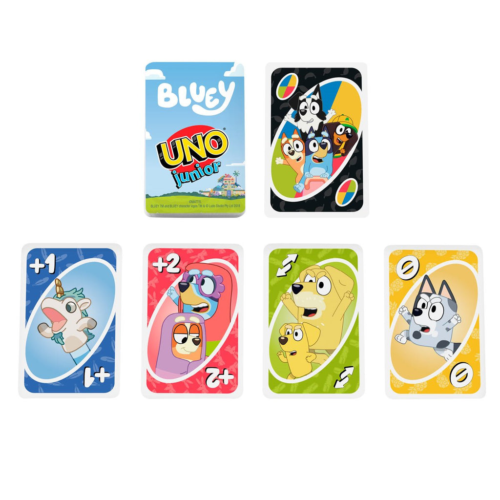 UNO Junior Bluey Card Game