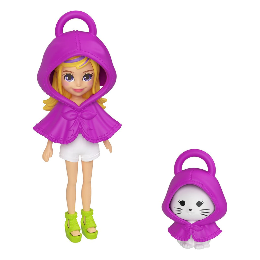 Polly Pocket Key Chain Style Kit Case of 4