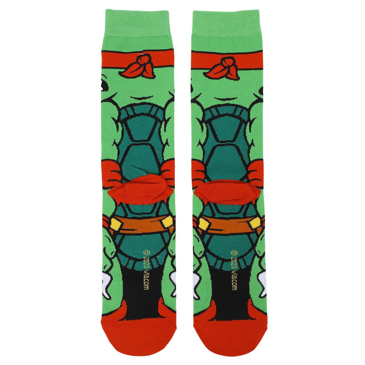 Teenage Mutant Ninja Turtles Raphael Animigos 360 Character Socks