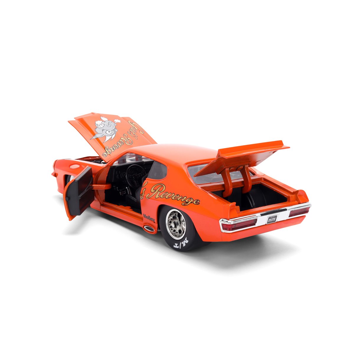 Bigtime Muscle 1971 Pontiac GTO Goat's Revenge 1:24 Scale Die-Cast Metal Vehicle