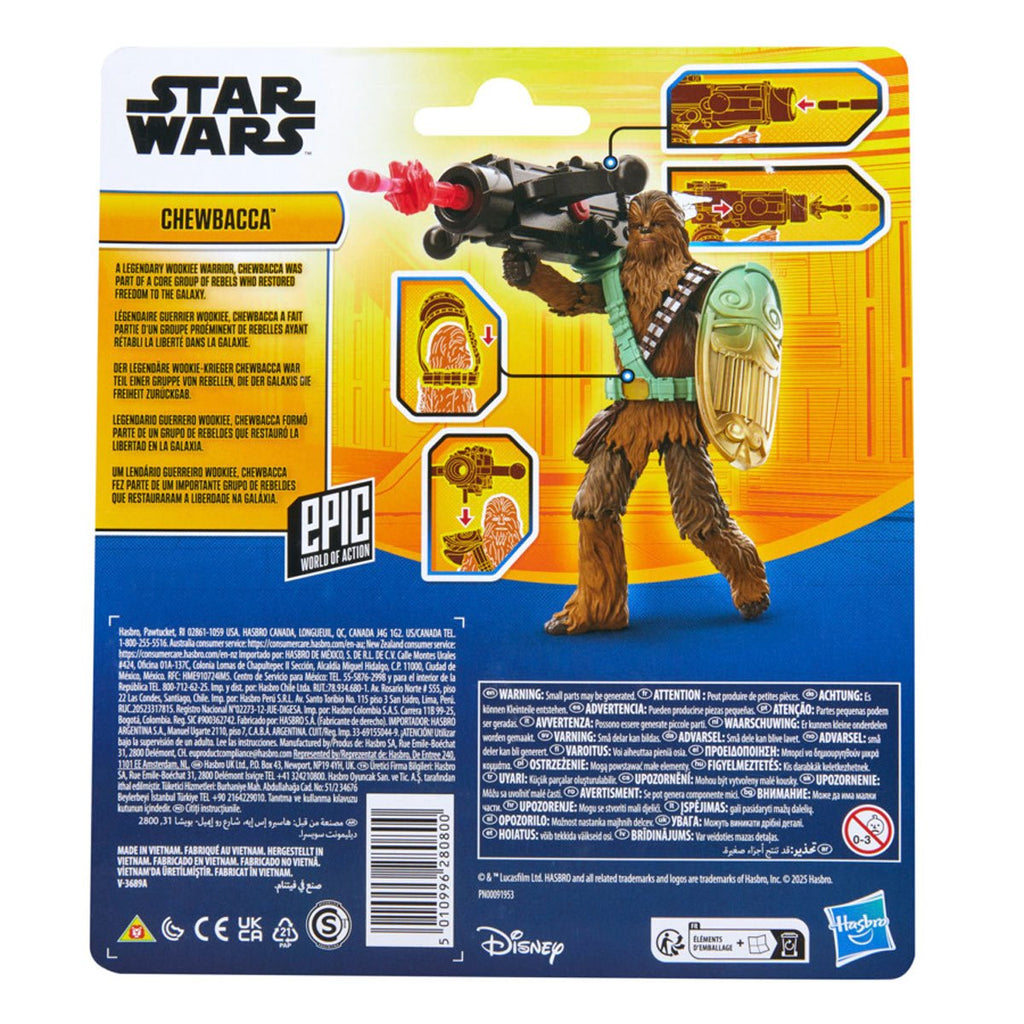 Star Wars Epic World of Action Chewbacca 4-Inch Deluxe Action Figure
