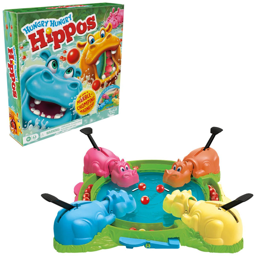 Hungry Hungry Hippos Game for Preschoolers
