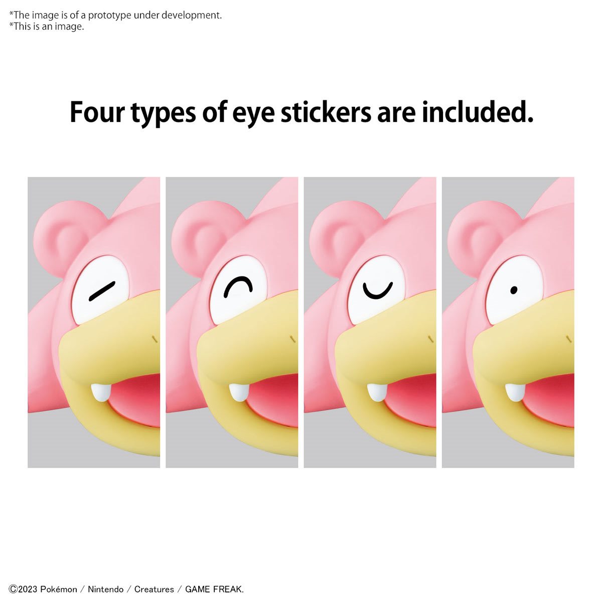Pokemon Slowpoke Model Kit Quick Model Kit