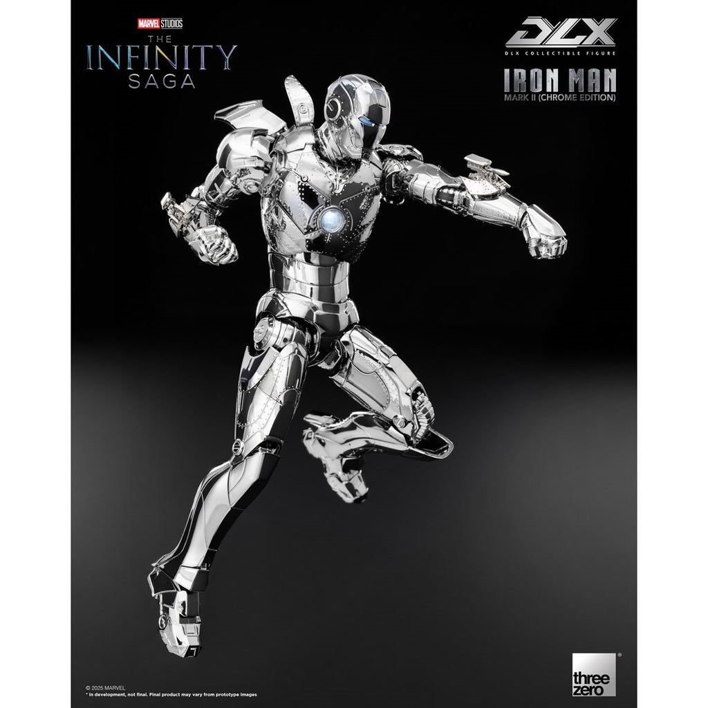 Marvel Studios: The Infinity Saga Iron Man Mark 2 Chrome Edition DLX Action Figure