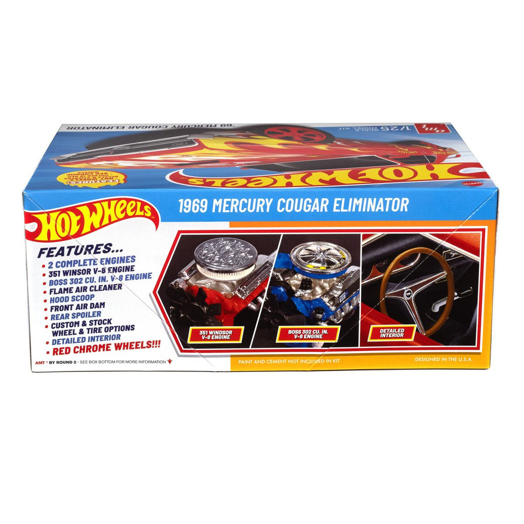 Hot Wheels 1969 Mercury Cougar Eliminator 1:25 Scale Model Kit