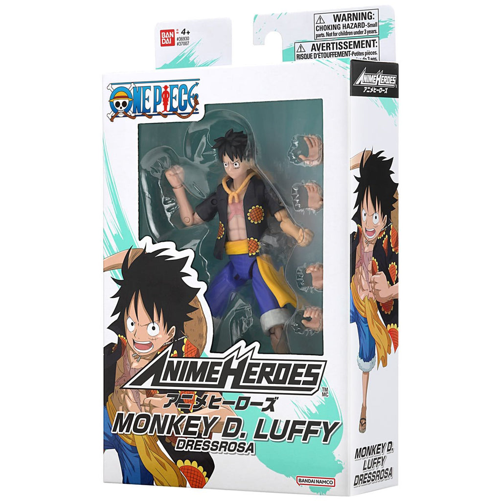 One Piece Anime Heroes Action Figure Wave 2 Case of 6