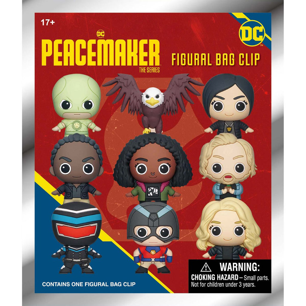 Peacemaker 3D Foam Bag Clip Display Case of 24
