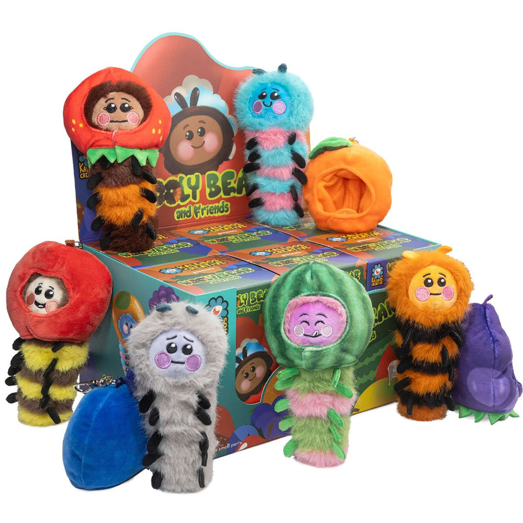 Wooly Bear and Friends Series 1 Blind-Box Plush Case of 6