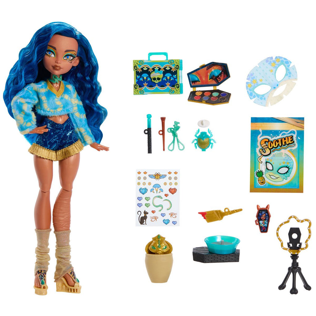 Monster High Self-Care Secrets Wave 2 Cleo de Nile Doll