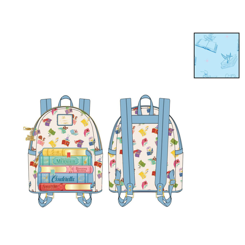 Disney Princess Classic Books Mini-Backpack