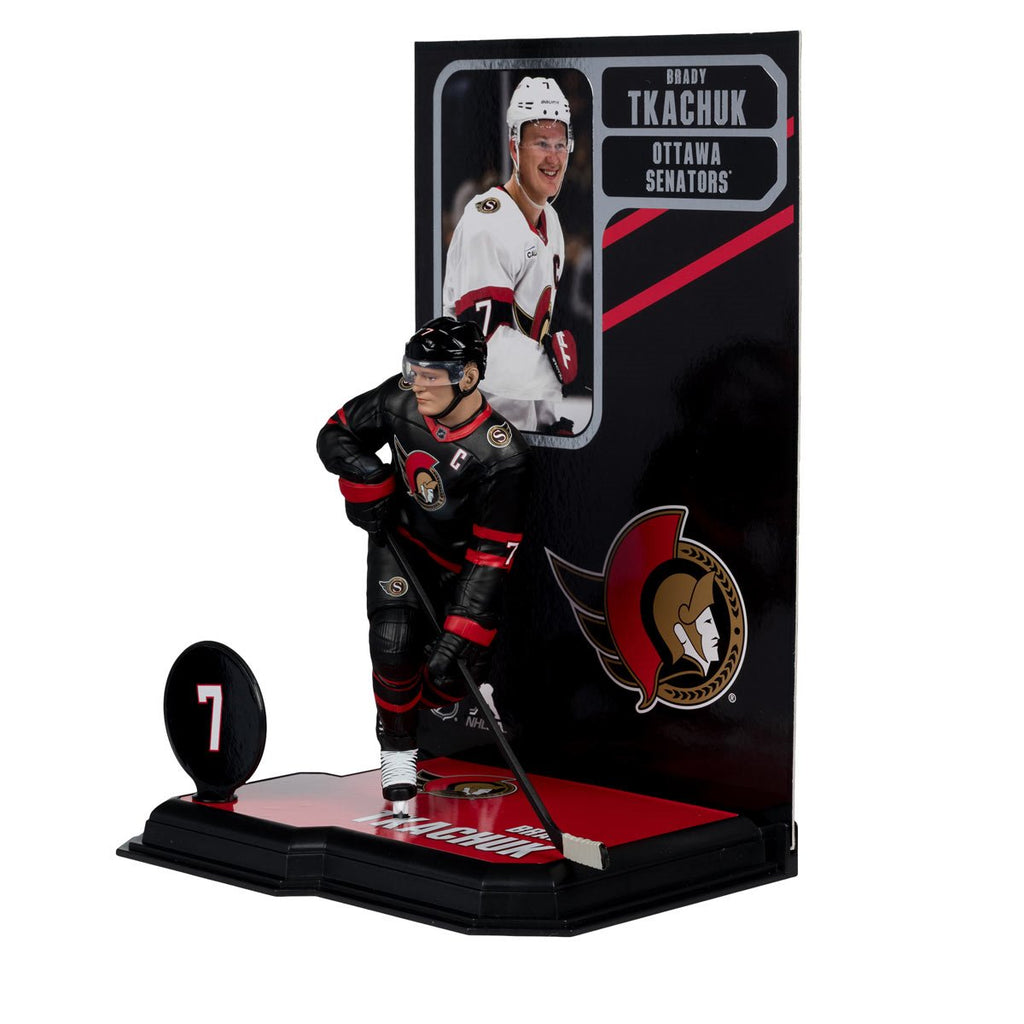 NHL SportsPicks Ottawa Senators Brady Tkachuk 7-Inch Posed Figure